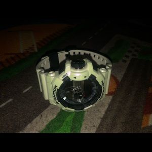 G shock(G MIX) pearlescent white